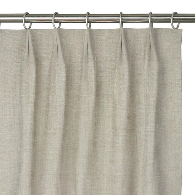 Custom Drape - Euro - Light Stone - 20 " width x 101 " height