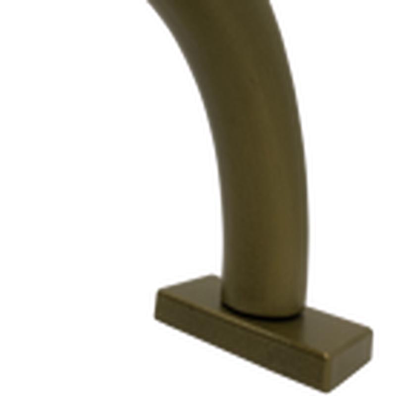 Custom Drapery Rod - French Return - Antique Bronze - 118"