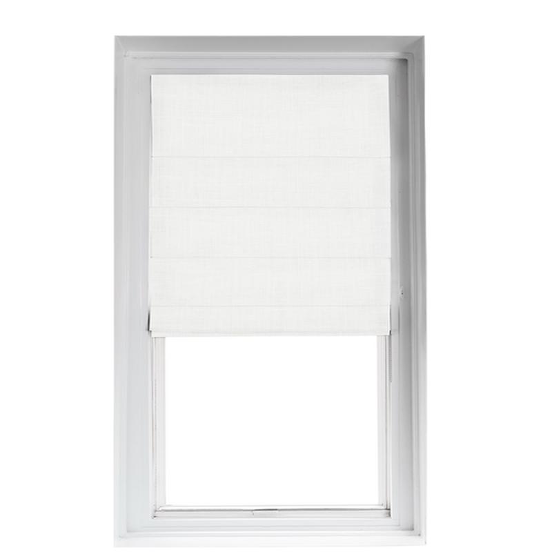 Custom Shade - Flat - Bright White - 24 5/8" width x 21 3/4" height