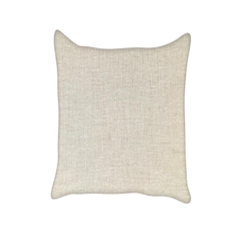 Custom Pillow - Lumbar - Flax - Piping
