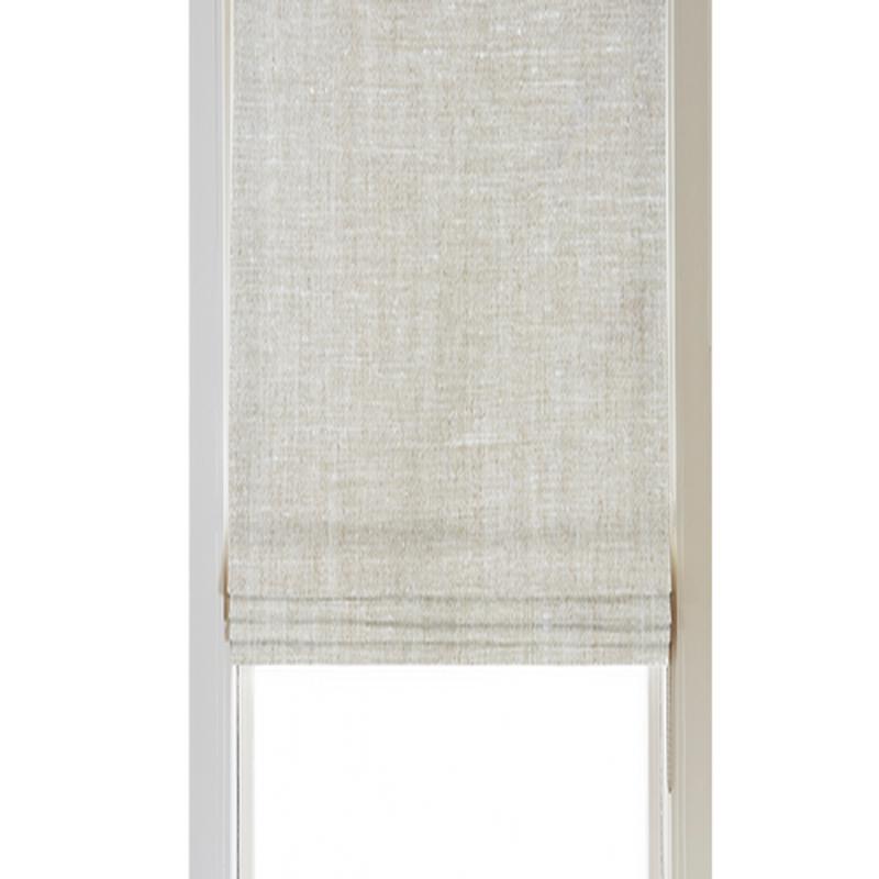 Custom Shade - Flat - Oatmeal - 34 \" width x 70 \" height