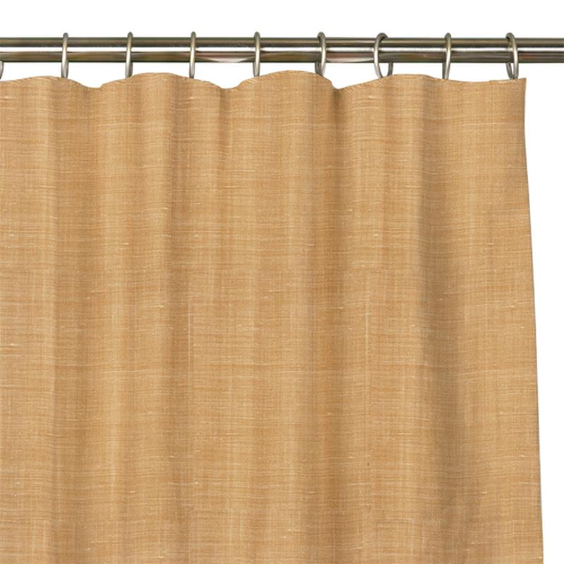 Custom Drape - Flat top - Textured Marigold - 60 \" width x 90 \" height