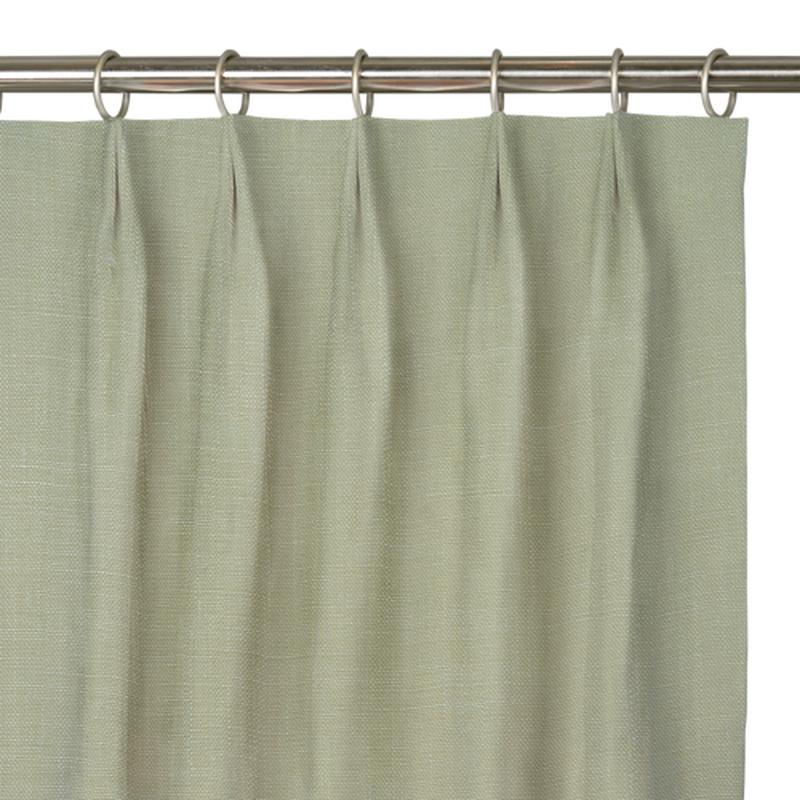 Custom Drape - Euro - Celadon - 5 \" width x 11 \" height