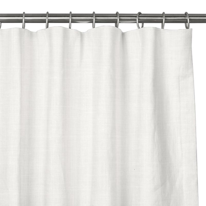 Custom Drape - Flat top - Bright White - 50 \" width x 96 \" height