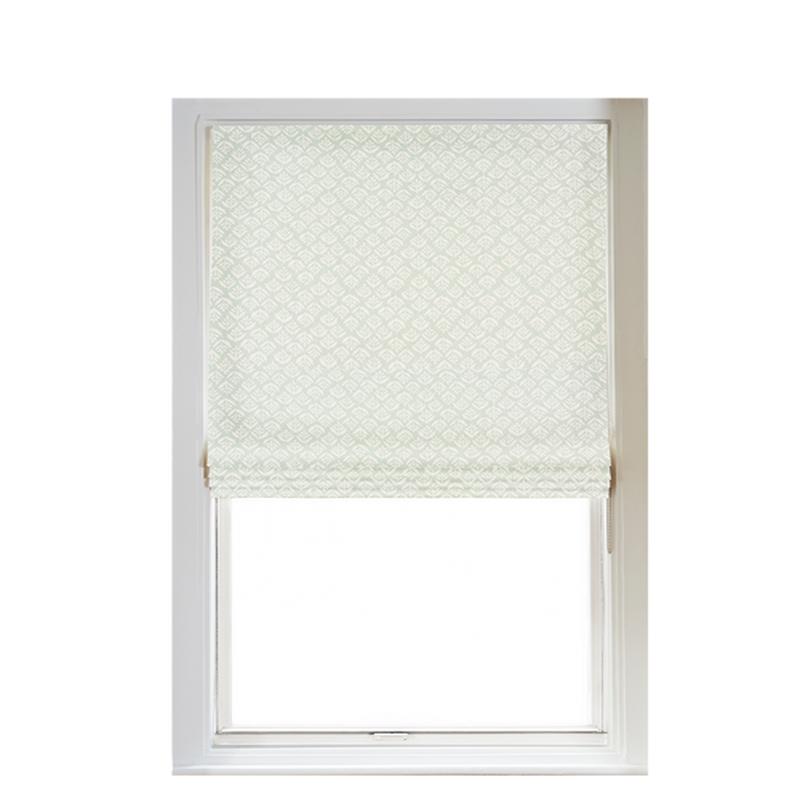 Custom Shade - Flat - Jaipur Mint - 29 \" width x 55 1/4\" height