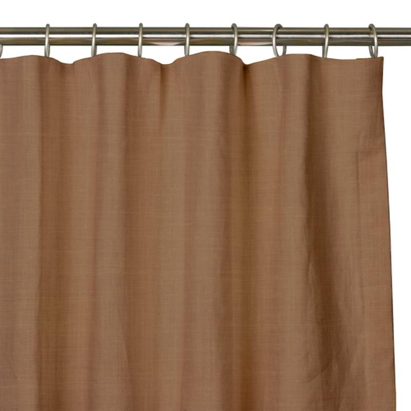 Custom Drape - Flat top - Umber - 46 1/2\" width x 128 \" height