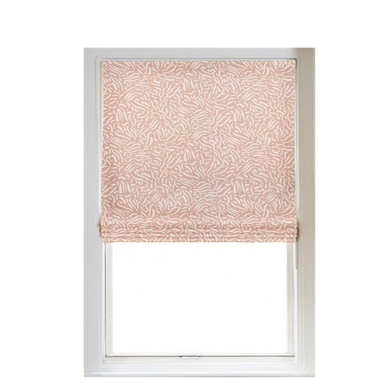 Custom Shade - Flat - Chagall Rose - 34 1/2\" width x 70 1/2\" height