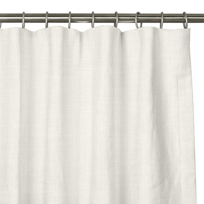 Custom Drape - Flat top - Ivory - 72 \" width x 90 \" height