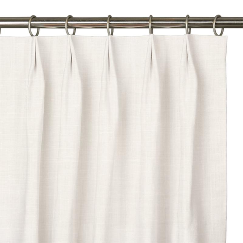Custom Drape - Euro - Ivory - 36 \" width x 84 \" height