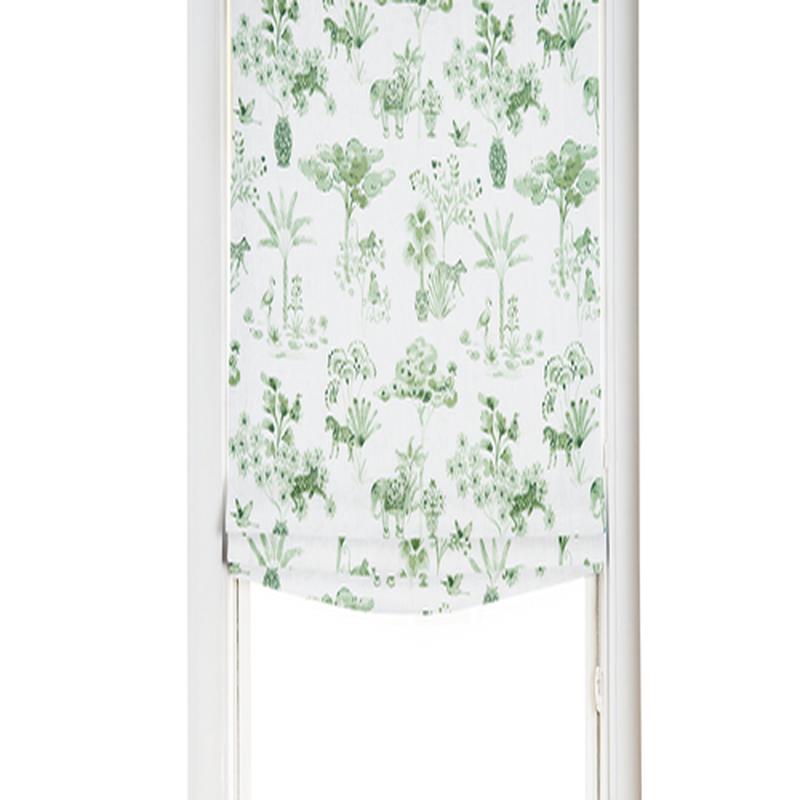 Custom Shade - Soft - Jungle Sage - 27 5/8\" width x 63 1/2\" height