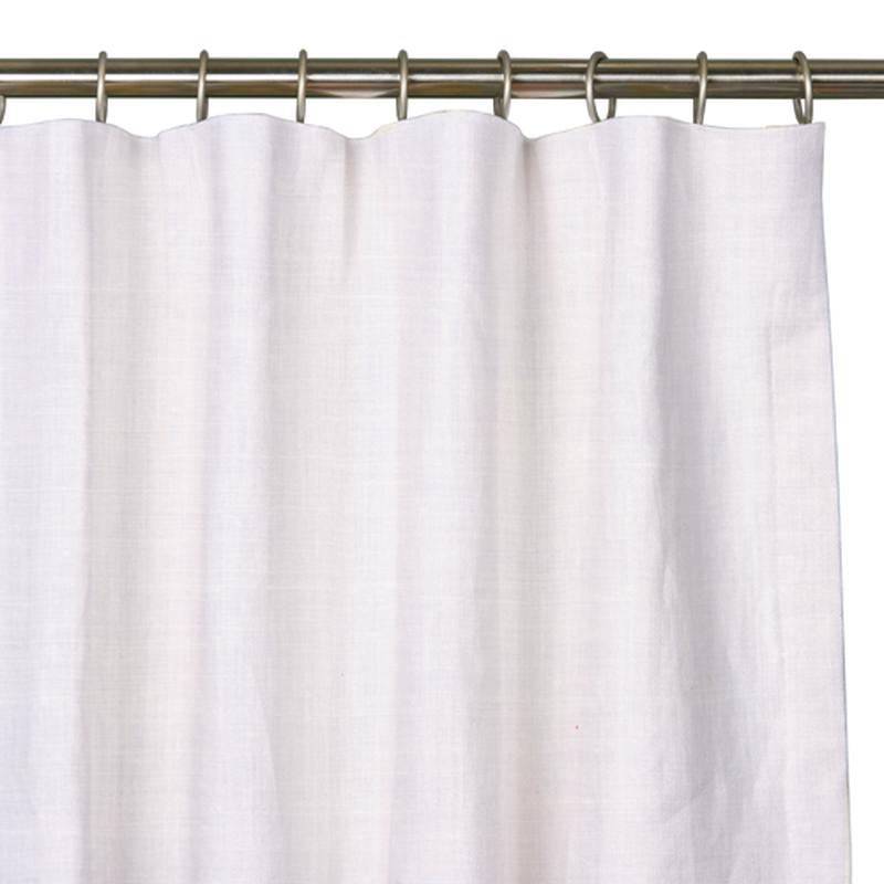 Custom Drape - Flat top - Soft Snow - 72 \" width x 93 \" height
