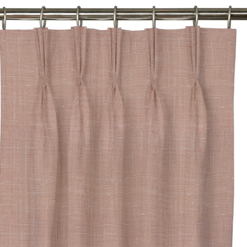 Custom Drape - Triple pinch - Textured Peony - 60 \" width x 145 \" height