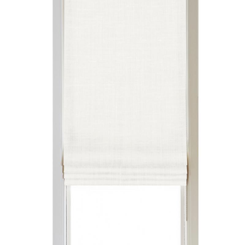 Custom Shade - Flat - Ivory - 29 \" width x 58 1/2\" height