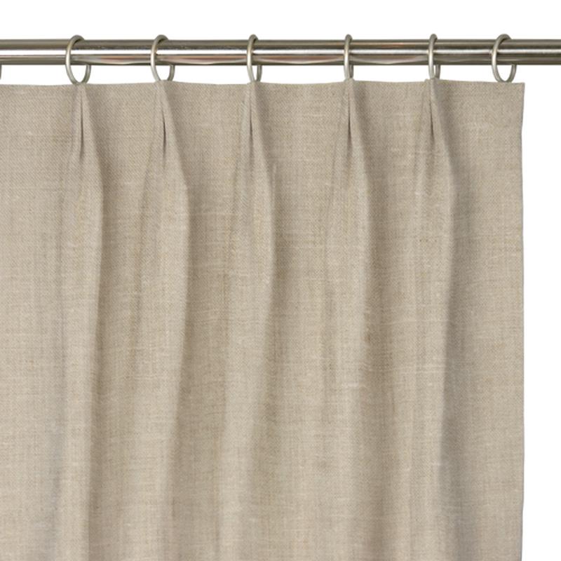 Custom Drape - Euro - Flax - 50 \" width x 80 \" height