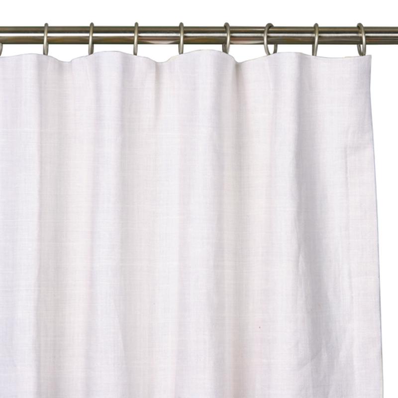 Custom Drape - Flat top - Soft Snow - 60 \" width x 96 \" height