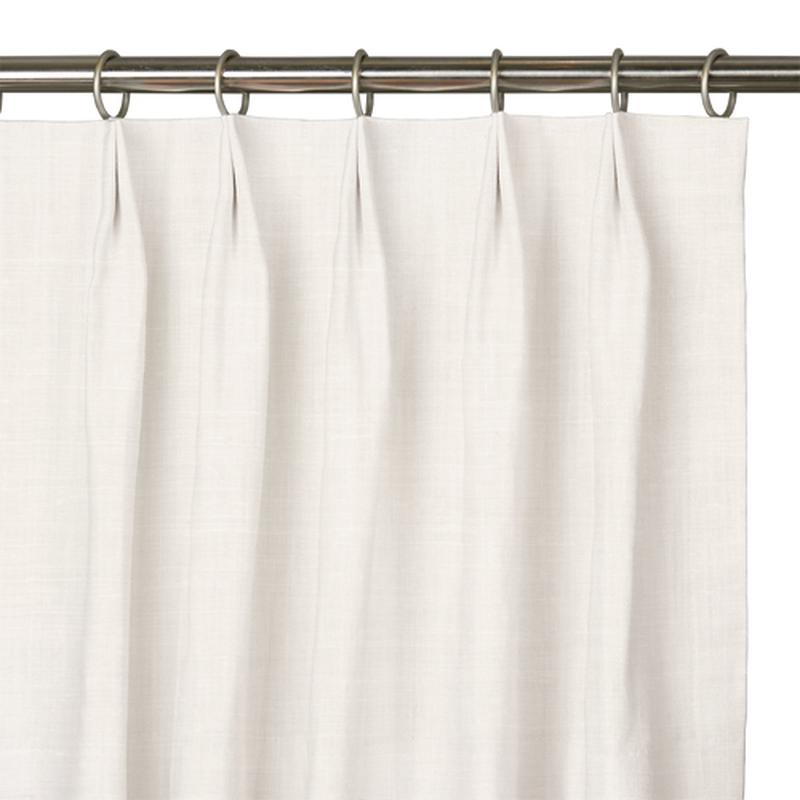 Custom Drape - Euro - Ivory - 70 \" width x 103 \" height