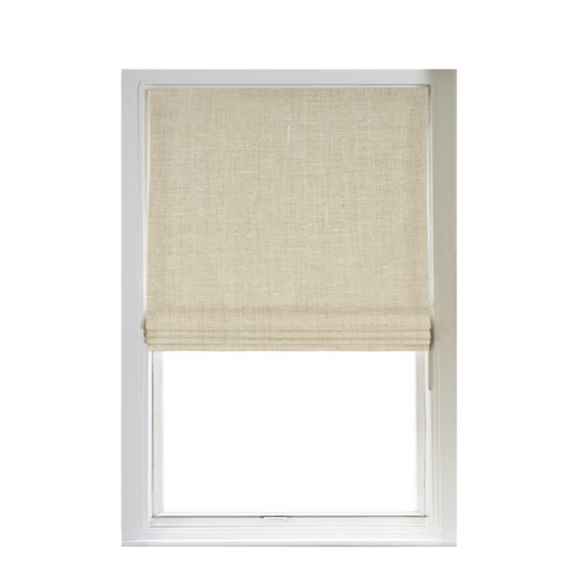Custom Shade - Flat - Flax - 41 \" width x 40 \" height
