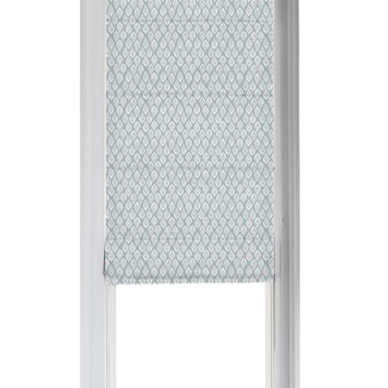 Custom Shade - Ribbed - Jaipur Sky - 36 \" width x 57 \" height