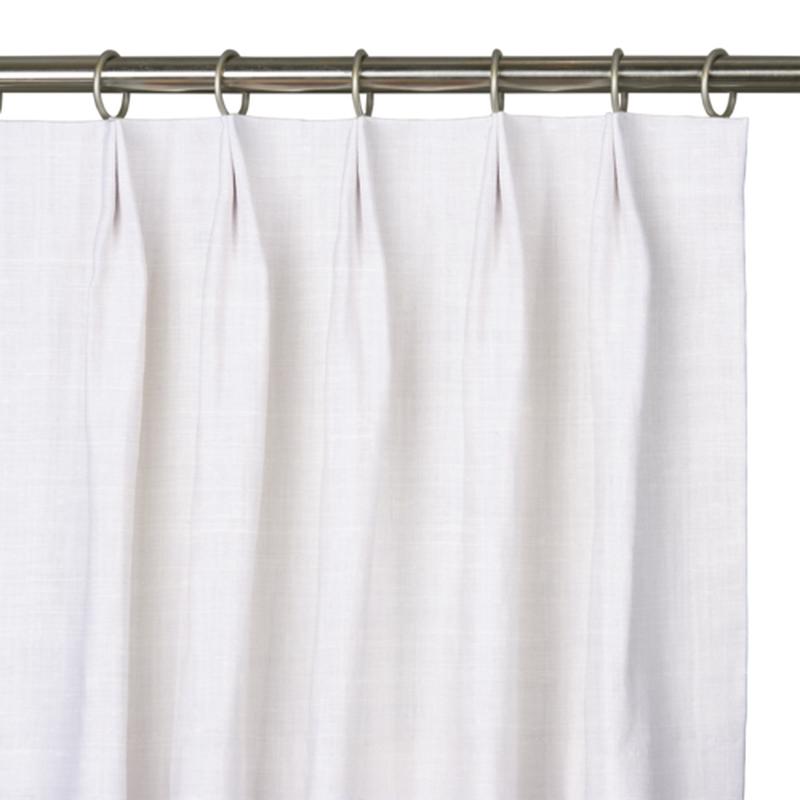 Custom Drape - Euro - Soft Snow - 81 \" width x 88 \" height
