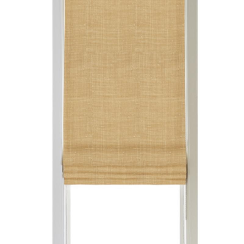 Custom Shade - Flat - Textured Marigold - 24 \" width x 24 \" height