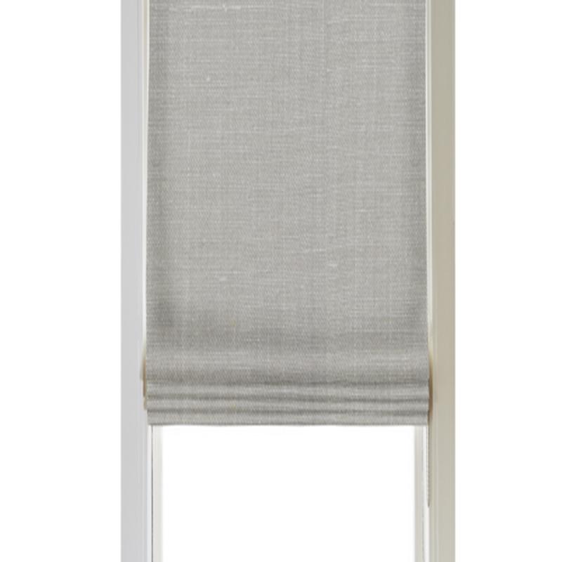 Custom Shade - Flat - Textured Grey - 24 \" width x 36 \" height