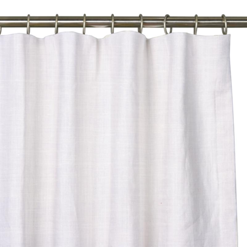Custom Drape - Flat top - Soft Snow - 45 \" width x 81 \" height