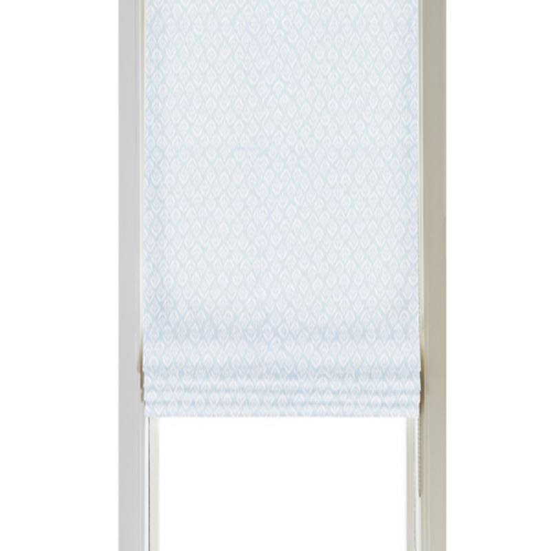 Custom Shade - Flat - Jaipur Sky - 30 \" width x 60 \" height