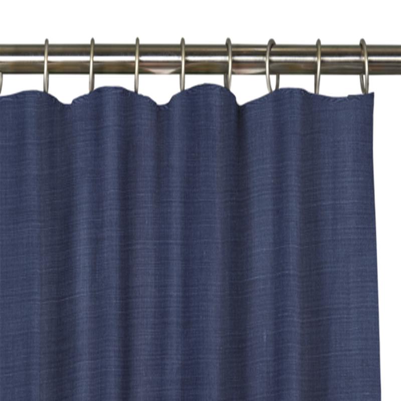Custom Drape - Flat top - Deep Sea - 46 3/8\" width x 93 1/4\" height