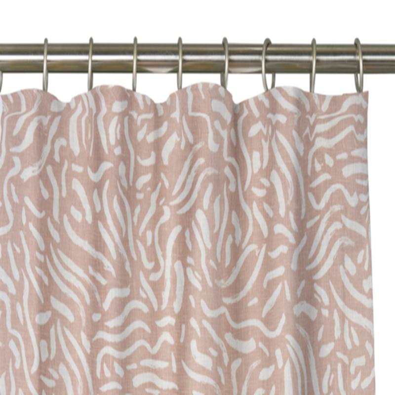 Custom Drape - Flat top - Chagall Rose - 5 \" width x 11 \" height