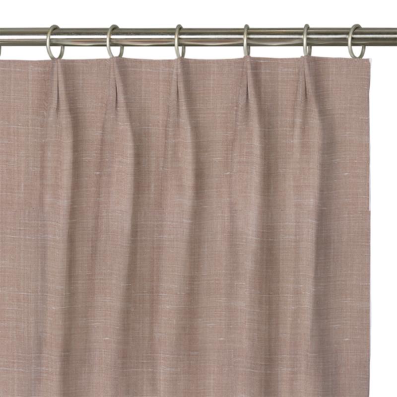 Custom Drape - Euro - Textured Peony - 25 3/4\" width x 107 \" height