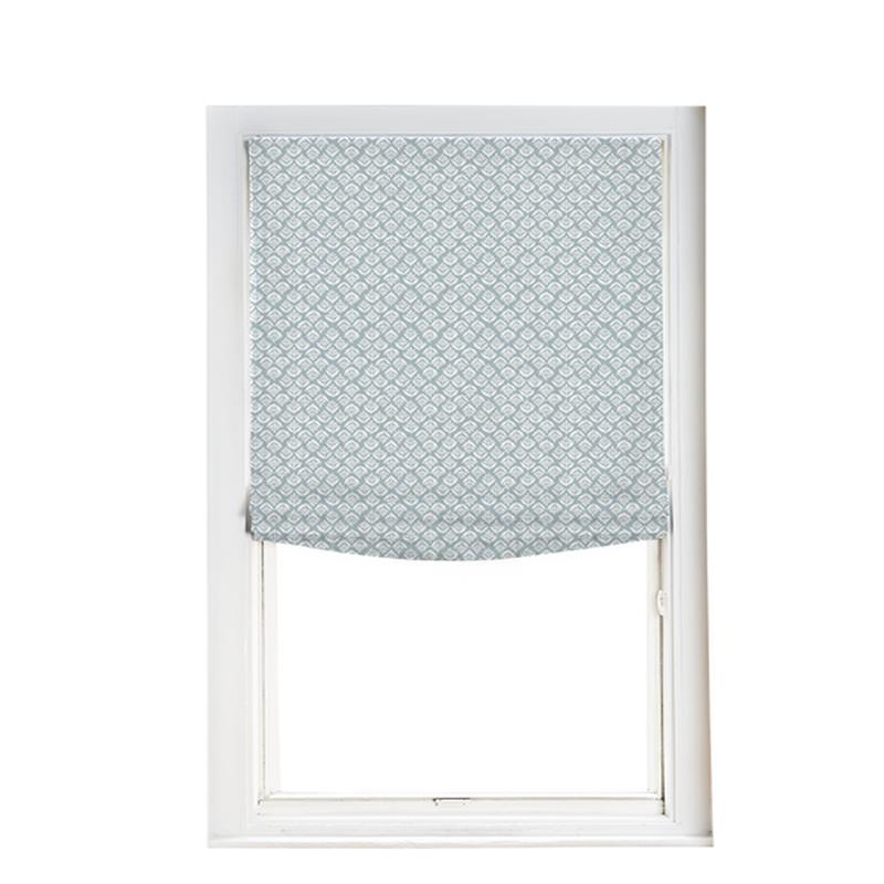 Custom Shade - Soft - Jaipur Sky - 21 3/4\" width x 56 3/4\" height