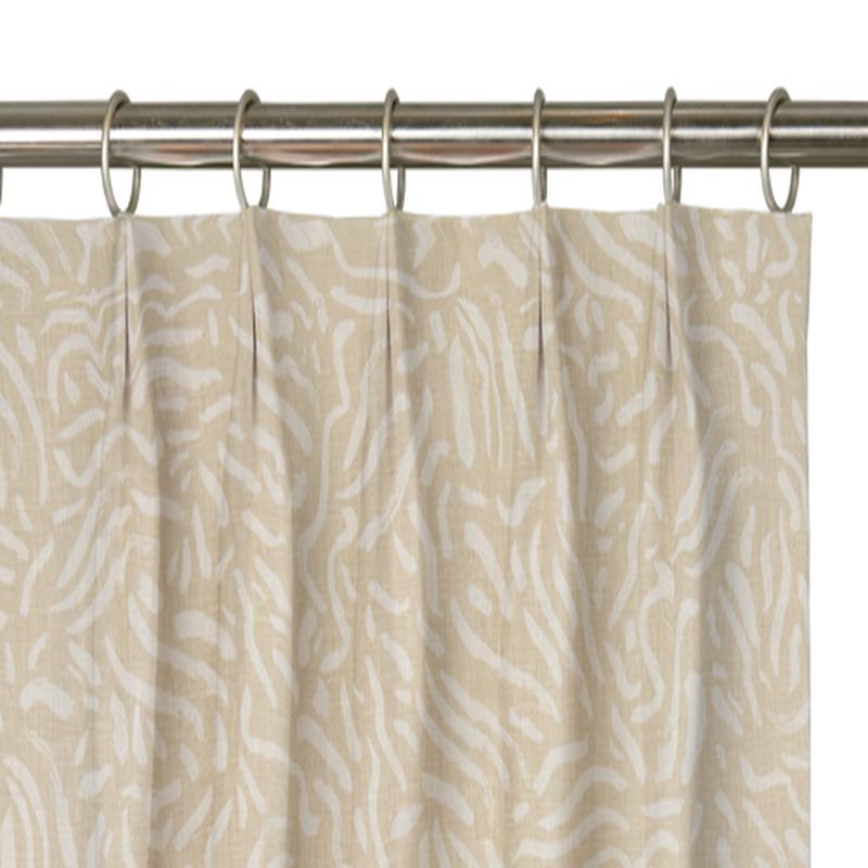 Custom Drape - Euro - Chagall Sahara - 50 \" width x 96 \" height