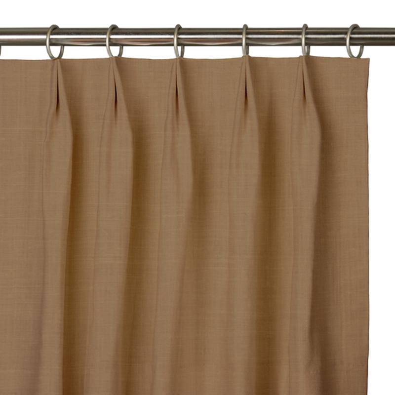 Custom Drape - Euro - Acorn - 131 " width x 84 " height